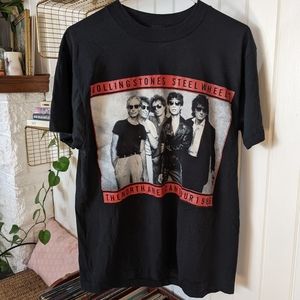 Vintage Official Rolling Stone Steel Wheels 1989 Your Shirt